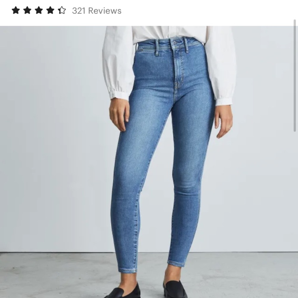 Everlane the high way skinny jeans